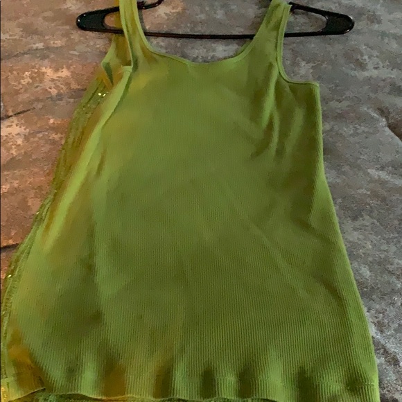 Charlotte Russe Glitter Tank Top Size Small - Picture 3 of 3